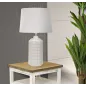 LAMPA STOŁOWA POINT Z CERAMIKI Ø 28X47 cm